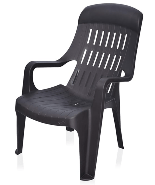 Nilkamal WEEKENDER Plastic Mid Back Chair | Chairs for Home| Dining Room| Bedroom| Kitchen| Living Room| Office - Outdoor - Garden | Dust Free |100% Polypropylene Stackable Chairs - Image 2